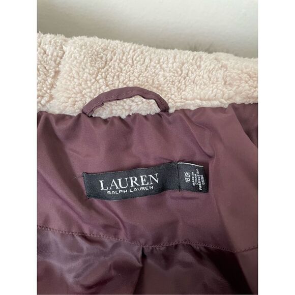 Women’s  Ralf Lauren faux shearling lined down feather coat size XS and S , NWT - Picture 14 of 16